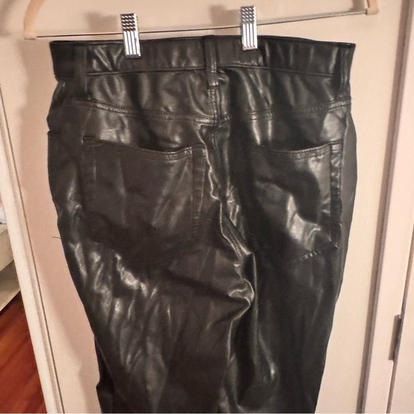 ABERCROMBIE curve love skinny high rise vegan leather pants - Picture 7 of 7